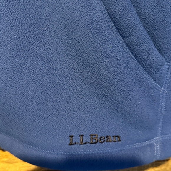 💰BOGO FREE L.L. Bean Full Zip Fleece Jacket Coat L 14-16 - Picture 4 of 10
